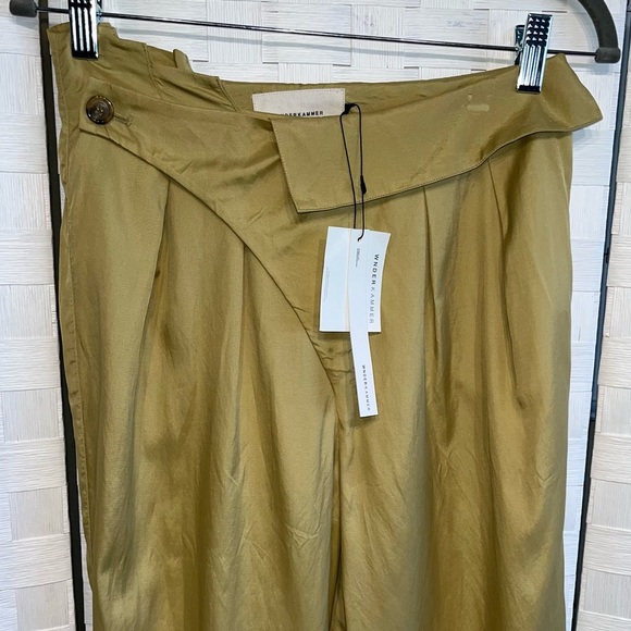 WNDERKAMMER Women’s Unbalance Tuck Trousers Size Small Contemporary - Picture 9 of 16